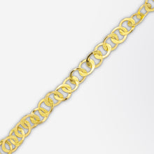 Load image into Gallery viewer, Hammered 18kt Yellow Gold Bracelet