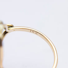 Load image into Gallery viewer, Arts & Crafts Cabochon Moonstone Ring