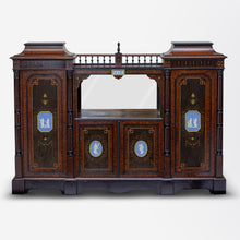 Load image into Gallery viewer, Victorian Neoclassical Credenza in Amboyna and Mahogany