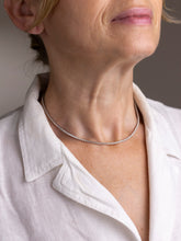 Load image into Gallery viewer, White Gold & Diamond Tennis Necklace
