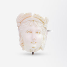 Load image into Gallery viewer, Italian Grand Tour Period Angel Skin Coral Earrings and Brooch Pendant