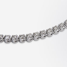 Load image into Gallery viewer, White Gold & Diamond Tennis Necklace