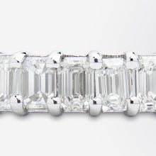 Load image into Gallery viewer, 18kt White Gold 'Hall of Mirrors' Diamond Eternity Ring