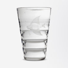 Load image into Gallery viewer, Lead Crystal Fish Vase by Royal Brierley