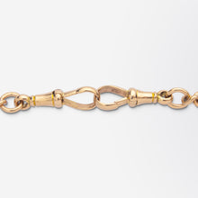 Load image into Gallery viewer, An Antique 9kt Gold Fob Chain