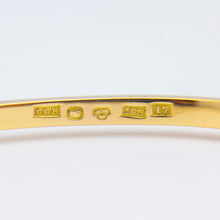 Load image into Gallery viewer, Antique Swedish Diamond & Garnet Bangle