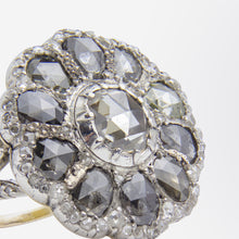Load image into Gallery viewer, Georgian Diamond Button Ring