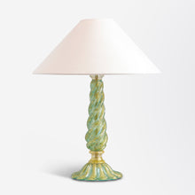 Load image into Gallery viewer, Murano Glass Table Lamp by Barovier and Toso
