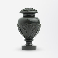 Load image into Gallery viewer, Carved Hardstone Seal with Acanthus Leaf Detailing