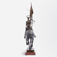 Load image into Gallery viewer, Joan of Arc Bronze by Emmanuel Fremiet