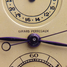 Load image into Gallery viewer, Girard Perregaux 18k Gold Chronograph Fob Watch