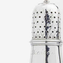 Load image into Gallery viewer, George III Sterling Silver Sugar Shaker by Peter & William Bateman