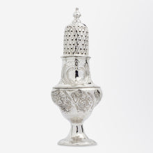 Load image into Gallery viewer, George III Sterling Silver Sugar Shaker by Peter & Jonathan Bateman