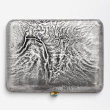 Load image into Gallery viewer, Faberge Samorodok Cigarette Case With Turquoise Cabochon