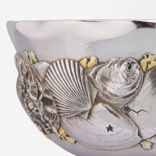 Load image into Gallery viewer, Aesthetic Era Sterling Bowl with Shell Motif by Whiting Manufacturing Company