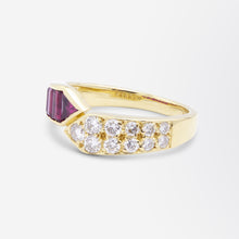 Load image into Gallery viewer, Van Cleef & Arpels Ruby & Diamond Ring in 18kt Gold