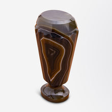 Load image into Gallery viewer, Impressive Victorian Banded Agate Desk Seal