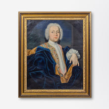 Load image into Gallery viewer, George II Period, Oil on Canvas Portrait of a Georgian Gentleman