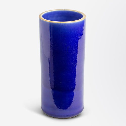 19th Century Chinese Cobalt Glazed Vase