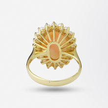 Load image into Gallery viewer, An 18kt Yellow Gold, Coral and Pearl Suite