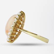 Load image into Gallery viewer, An 18kt Yellow Gold, Coral and Pearl Suite
