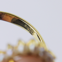 Load image into Gallery viewer, An 18kt Yellow Gold, Coral and Pearl Suite