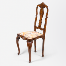 Load image into Gallery viewer, Pair of Dutch Marquetry Chairs