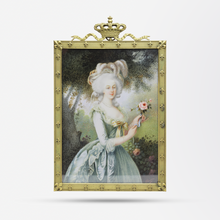 Load image into Gallery viewer, Portrait of Marie Antionette in Ormolu Frame After Le Brun