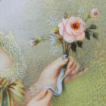 Load image into Gallery viewer, Portrait of Marie Antionette in Ormolu Frame After Le Brun