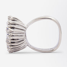 Load image into Gallery viewer, Grima Ring in 18kt White Gold With an Opal & Diamonds