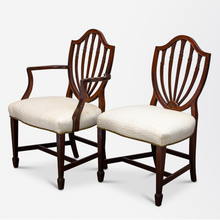 Load image into Gallery viewer, Set of 5 Hepplewhite Style Dining Chairs