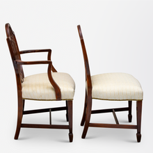 Load image into Gallery viewer, Set of 5 Hepplewhite Style Dining Chairs
