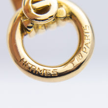Load image into Gallery viewer, 18kt Yellow Gold Hermes Paris Ear Clips