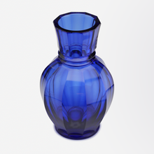 Load image into Gallery viewer, Faceted, Josef Hoffmann For Moser Glassworks Vase
