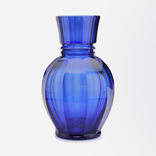 Load image into Gallery viewer, Faceted, Josef Hoffmann For Moser Glassworks Vase
