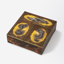 Load image into Gallery viewer, Exquisite Japanese 'Suzuri-bako' Enamelled Writing Box