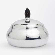 Load image into Gallery viewer, Georg Jensen Sterling Silver 5 Piece Tea Service in Pattern 80