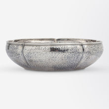 Load image into Gallery viewer, Hand Hammered Lobed Sterling Bowl by The Kalo Shop