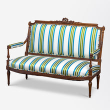 Load image into Gallery viewer, 18th Century, French, Louis XVI Walnut Settee