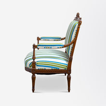 Load image into Gallery viewer, 18th Century, French, Louis XVI Walnut Settee