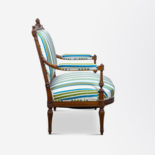Load image into Gallery viewer, 18th Century, French, Louis XVI Walnut Settee