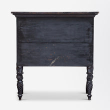 Load image into Gallery viewer, 19th Century Irish Mahogany Marquetry Chest on Legs
