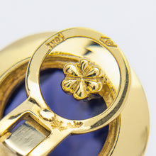 Load image into Gallery viewer, Pomellato, 18kt Yellow Gold & Iolite Ear Clips
