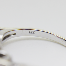 Load image into Gallery viewer, 14kt White Gold, Burmese Ruby and Diamond Ring