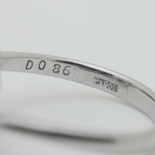 Load image into Gallery viewer, Platinum, Diamond and Cambodian Sapphire Ring