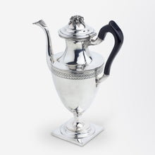 Load image into Gallery viewer, 18th Century, American 'Coin Silver' Coffee Pot Attributed to Nathaniel Helme