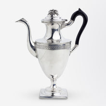 Load image into Gallery viewer, 18th Century, American 'Coin Silver' Coffee Pot Attributed to Nathaniel Helme