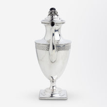 Load image into Gallery viewer, 18th Century, American 'Coin Silver' Coffee Pot Attributed to Nathaniel Helme