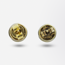 Load image into Gallery viewer, Pair of 18k Gold and Diamond Studs
