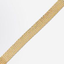 Load image into Gallery viewer, Mid Century, 18kt Gold, Swedish 'Gate Link' Bracelet